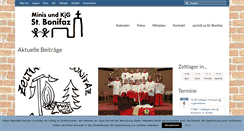 Desktop Screenshot of jugend-bonifaz.de