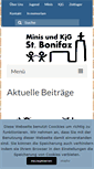 Mobile Screenshot of jugend-bonifaz.de